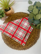 Load image into Gallery viewer, Covered in Christmas Plaid
